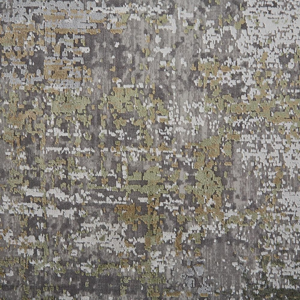 Feizy Cadiz 3&#39;2&quot; x 5&#39; Green and Gray Area Rug, , large