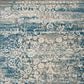 Safavieh Aria ARA156B10" x 14" Blue and Creme Area Rug, , large