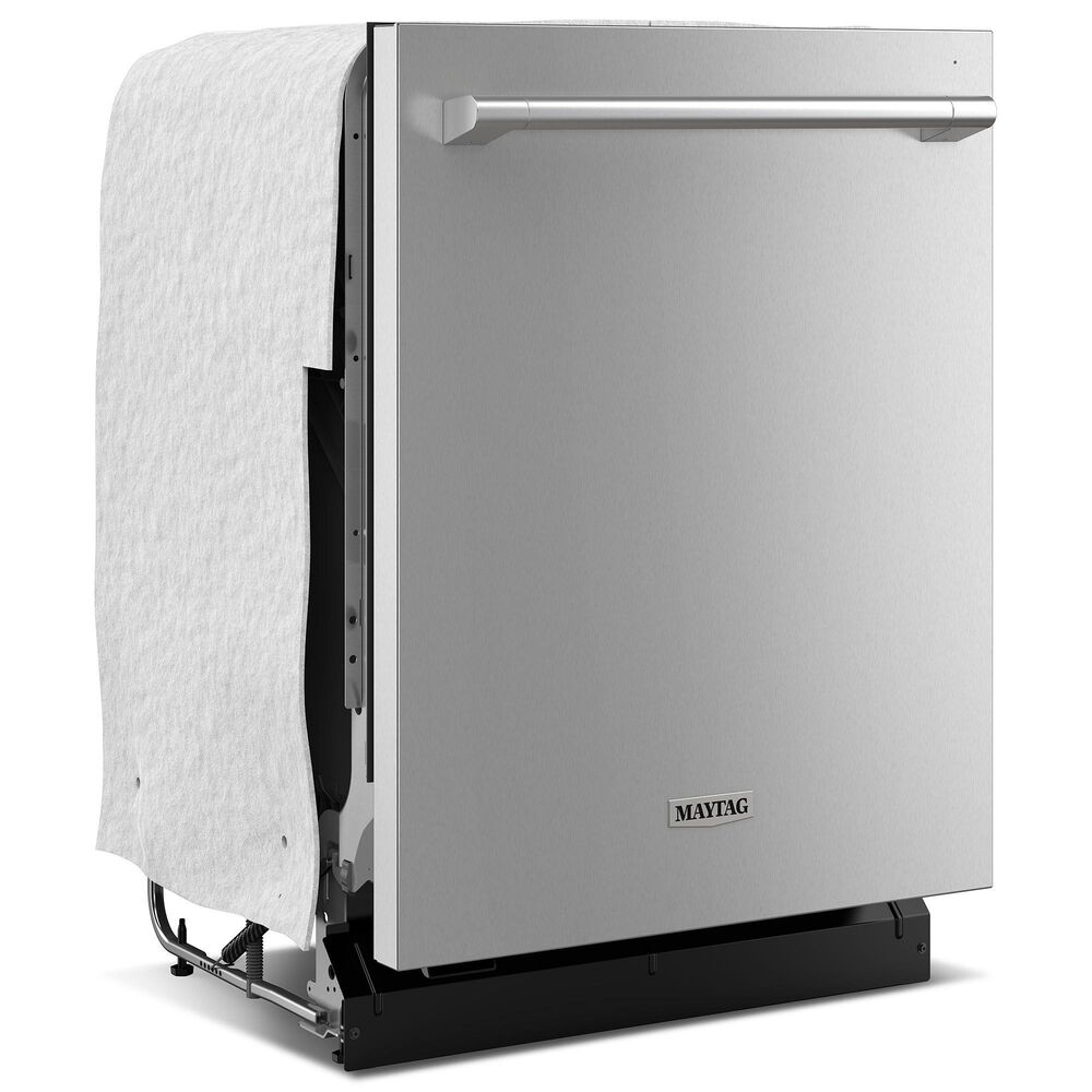 Maytag 24&quot; Built-in Dishwasher with  Enhanced Wash in Fingerprint Resistant Stainless Steel, , large