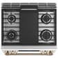 Cafe 5.6 Cu. Ft. Smart Slide-In Gas Range in Matte White, , large