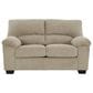Ashley SimpleJoy Stationary Loveseat in Sand, , large