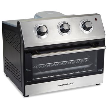 Hamilton Beach 6 Slice Air Fryer Countertop Toaster Oven, , large