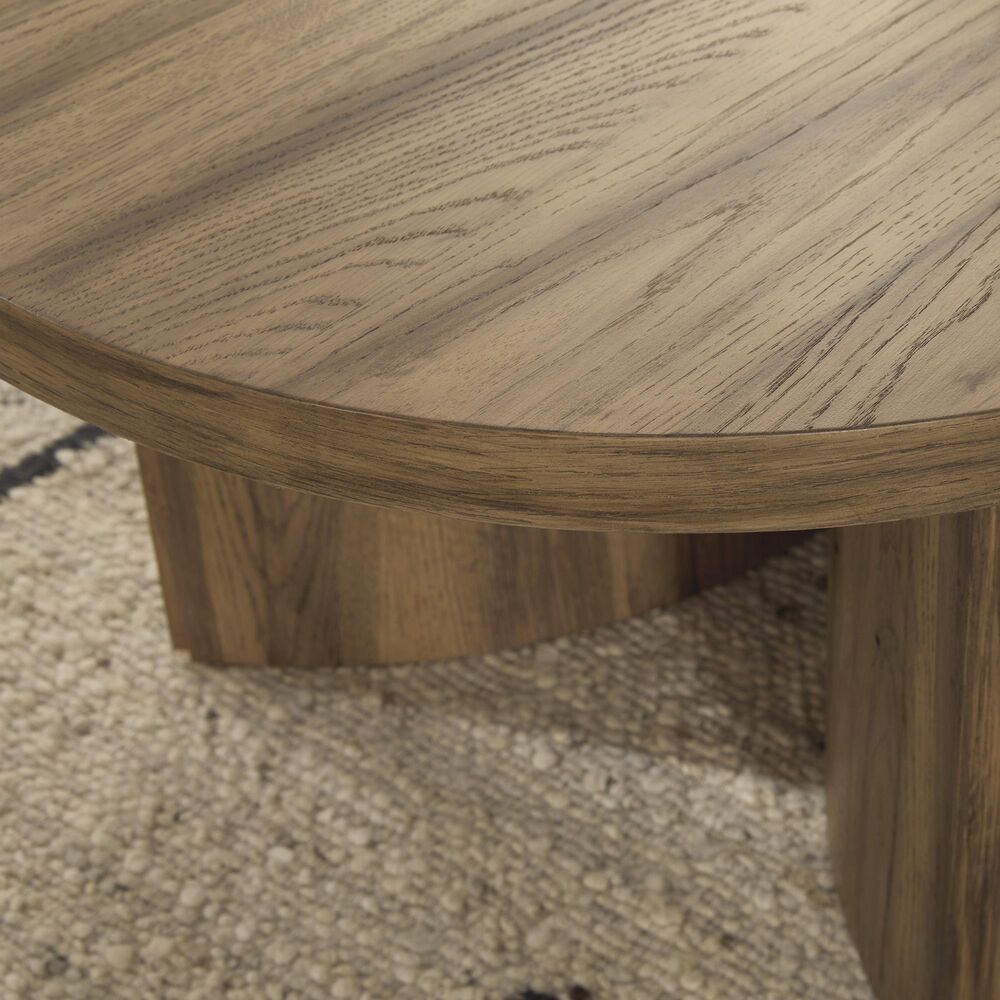 Ashley Austanny Coffee Table in Warm Brown, , large