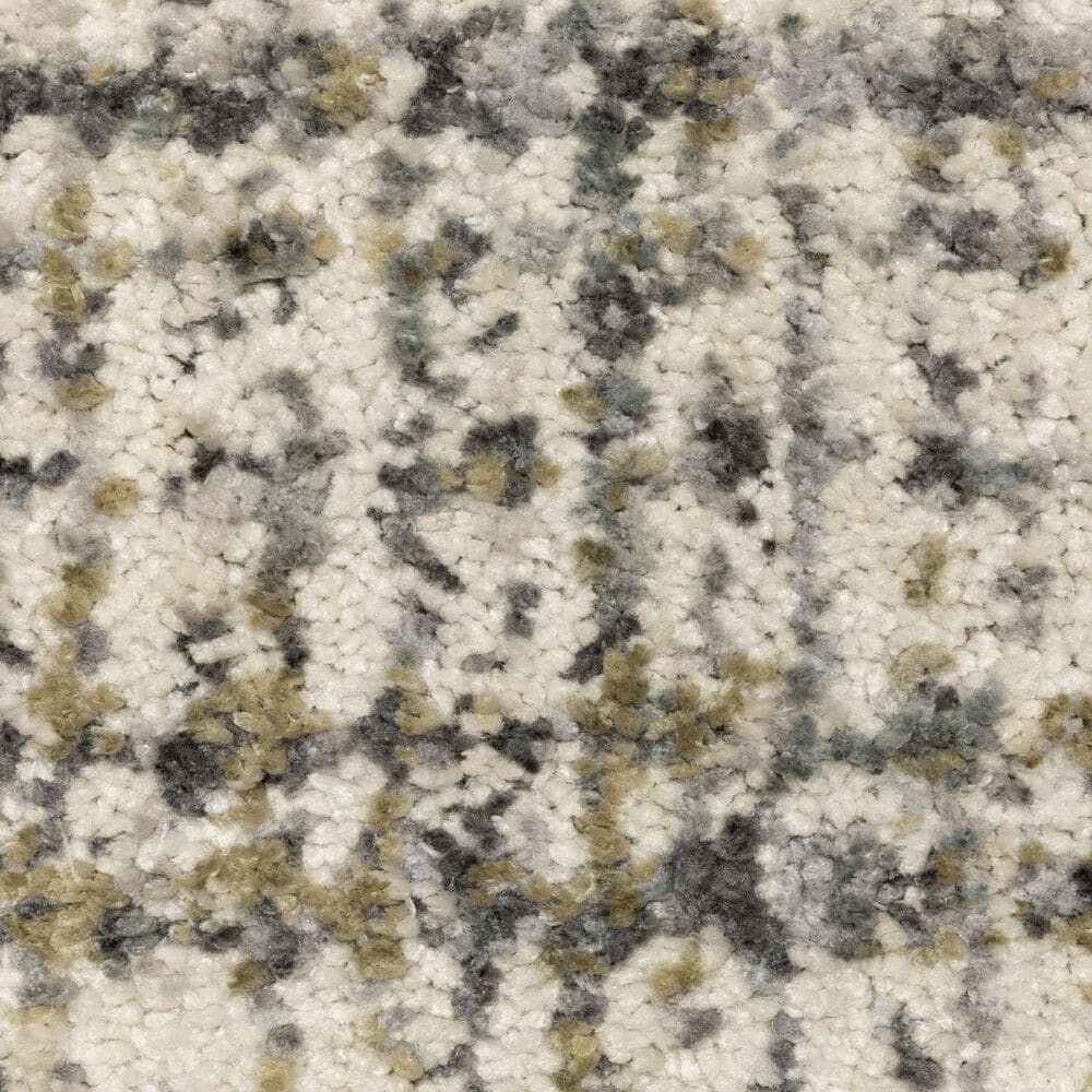 Oriental Weavers Aspen 2877B Ivory and Gold 3'10" x 5'5" Area Rug, , large