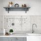 MS International Pietra Calacatta 2" x 4" on 12" x 12" Porcelain Mosaic Sheet, , large