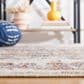 Safavieh Astoria Oriental 4" x 6" Ivory, Blue and Rust Area Rug, , large