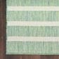 Nourison Positano POS03 Blue, Green and Ivory 4" x 6" Indoor/Outdoor Area Rug, , large
