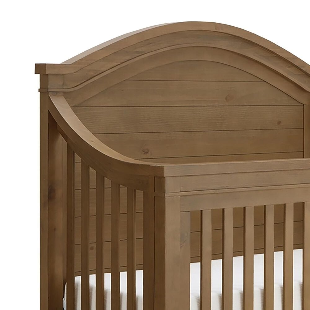 Baby Appleseed Rowan Arch Top Crib in Sandwash, , large