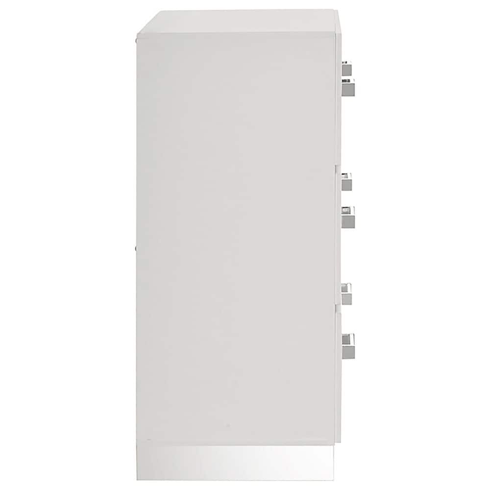 New Heritage Europa 6-Drawer Dresser in White, , large