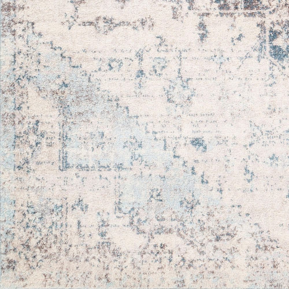Surya Ankara 7&#39;10&quot; x 10&#39;2&quot; Cream, Ice Blue and Light Gray Area Rug, , large