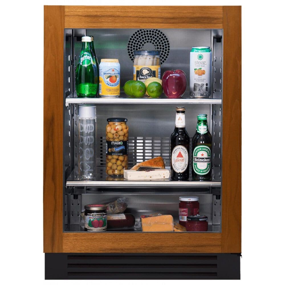 True Residential 5.6 Cu. Ft. Undercounter Refrigerator with Right Hinge and Glass Door in Stainless Steel, , large