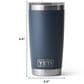 YETI Rambler 20 Oz Tumbler with MagSlider Lid in Big Sky Summer Camp, , large