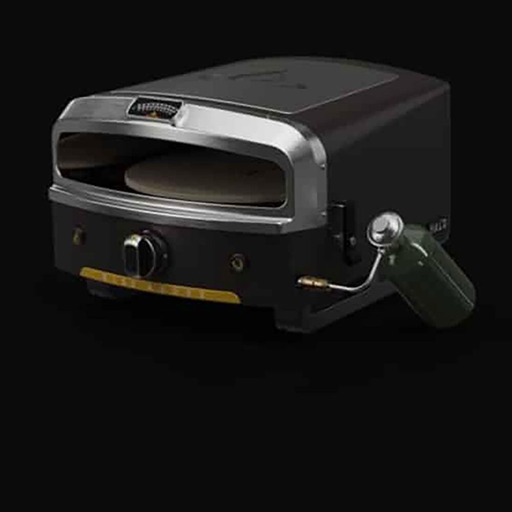 Halo Versa 16 Outdoor Pizza Oven in Black, , large