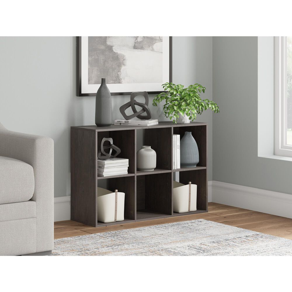 Ashley Piperton 6-Cube Organizer in Charcoal, , large