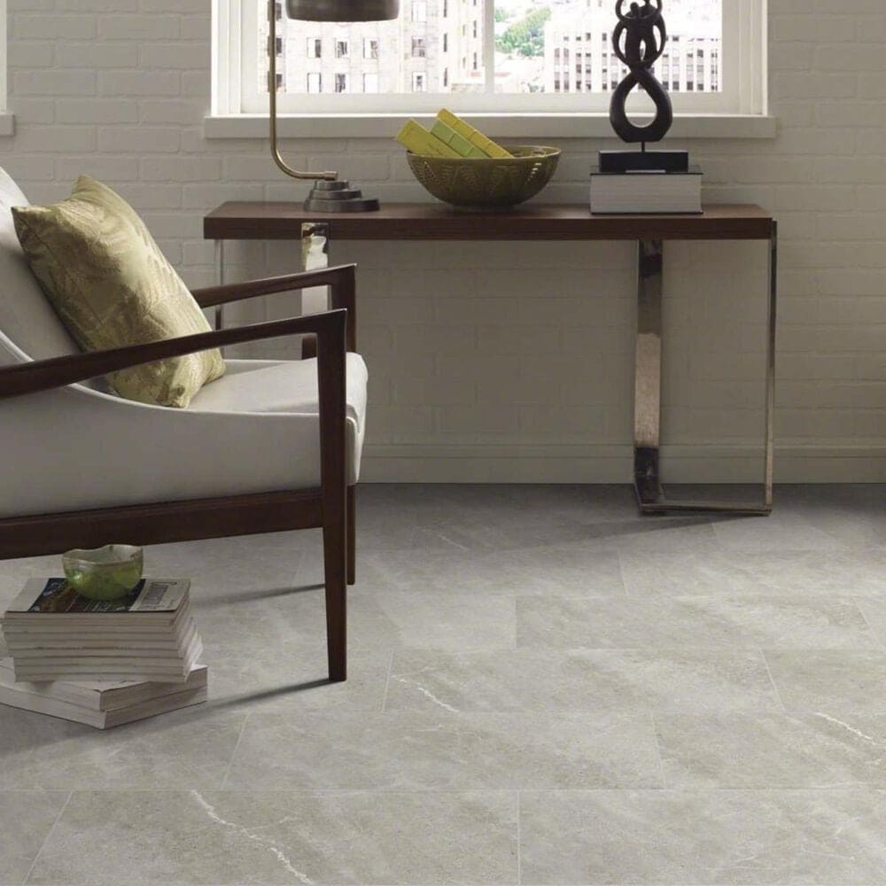 Shaw Oasis Light Grey 13" x 13" Ceramic Tile, , large