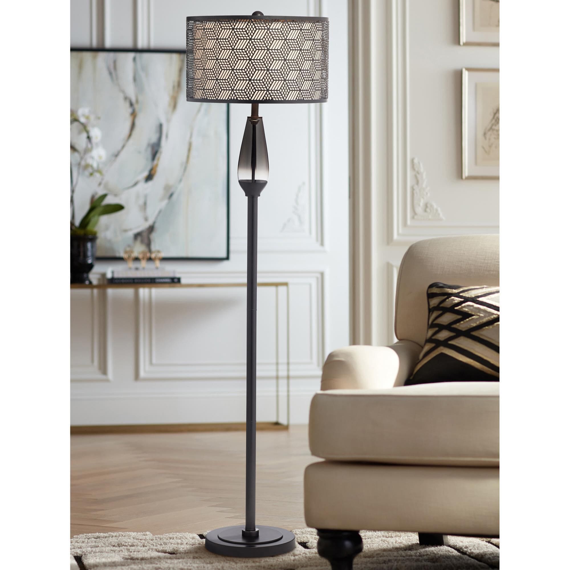 Pacific Coast Lighting Taurus Floor Lamp in Black NFM