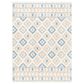 Surya Rodos RDO2337 5"3" x 7" Beige, Ivory, Denim and Light Gray Area Rug, , large