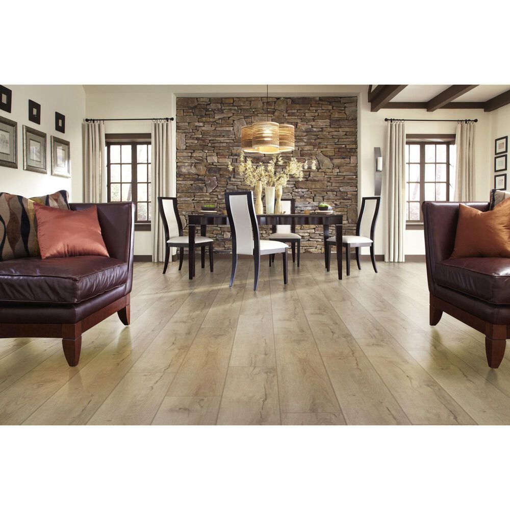 Happy Feet International Stone Elegance II Platinum Oak 7" x 48" Luxury Vinyl Plank, , large