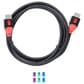 Sanus Tilting Wall Mount for 32" - 90" TVs with Red Series HDMI Cable and 7-Outlet 900J Surge Protector Power Strip in Black, , large