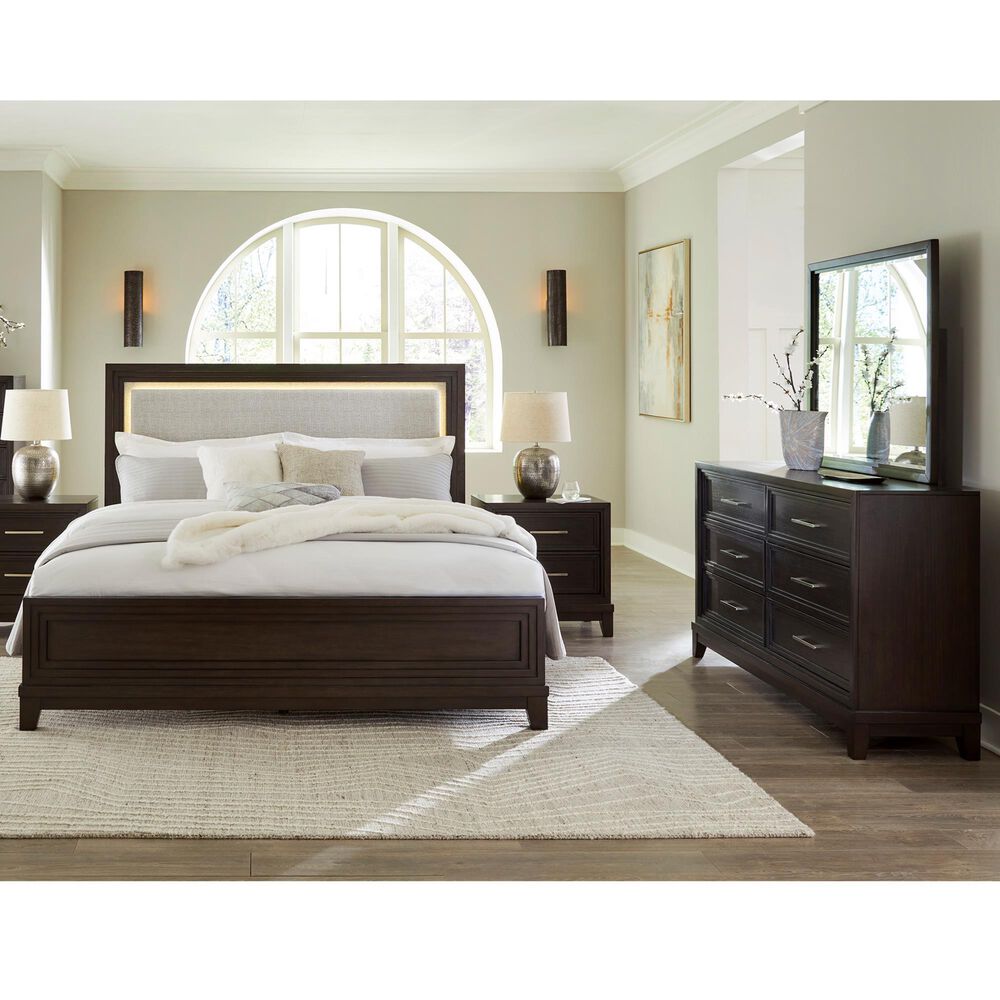 Ashley Neymorton 3-Piece California King Bedroom Set in Dark Grayish Brown, , large