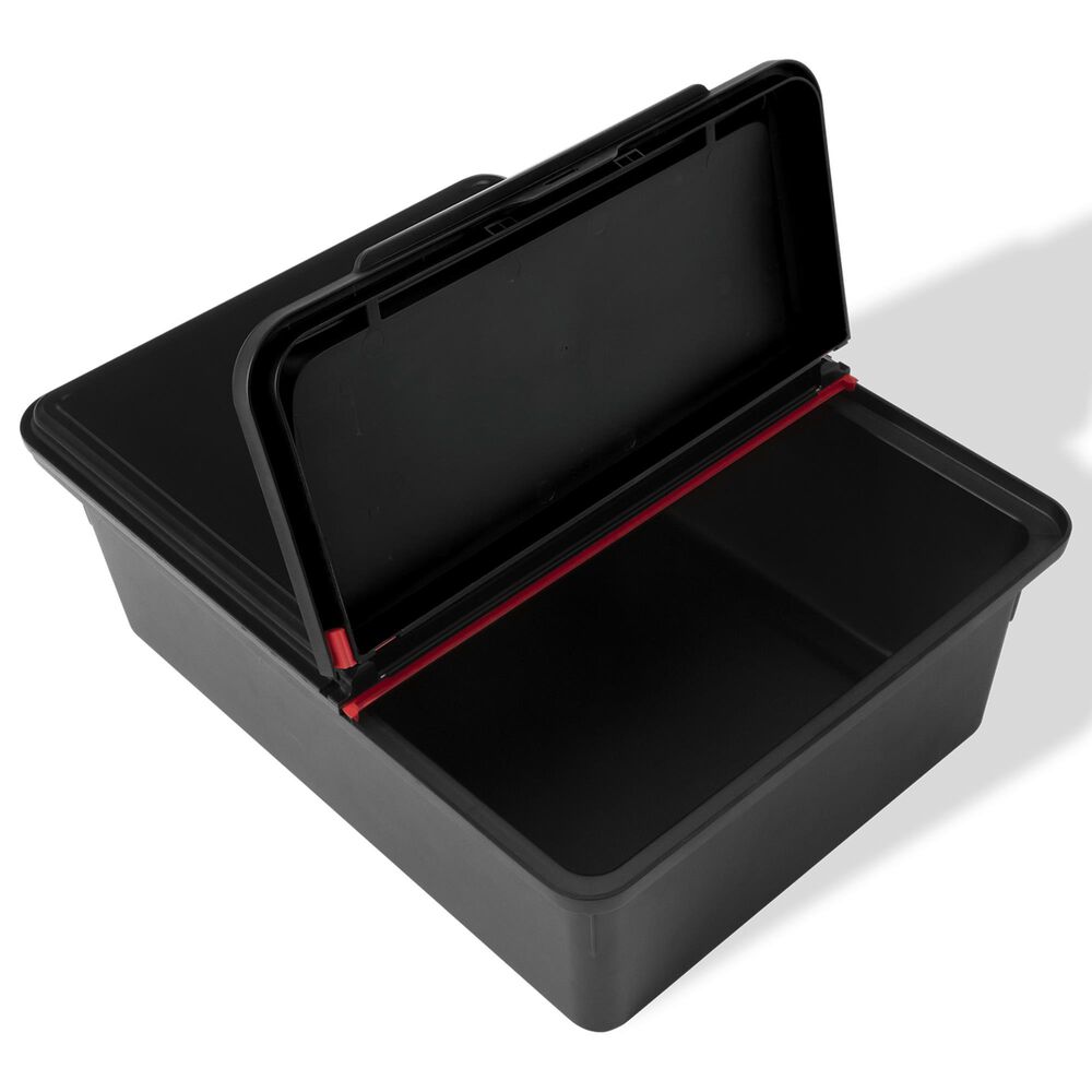 Weber Works Outdoor Storage Bin in Black, , large