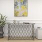 Maple and Jade Frame Console Table in Silver, , large