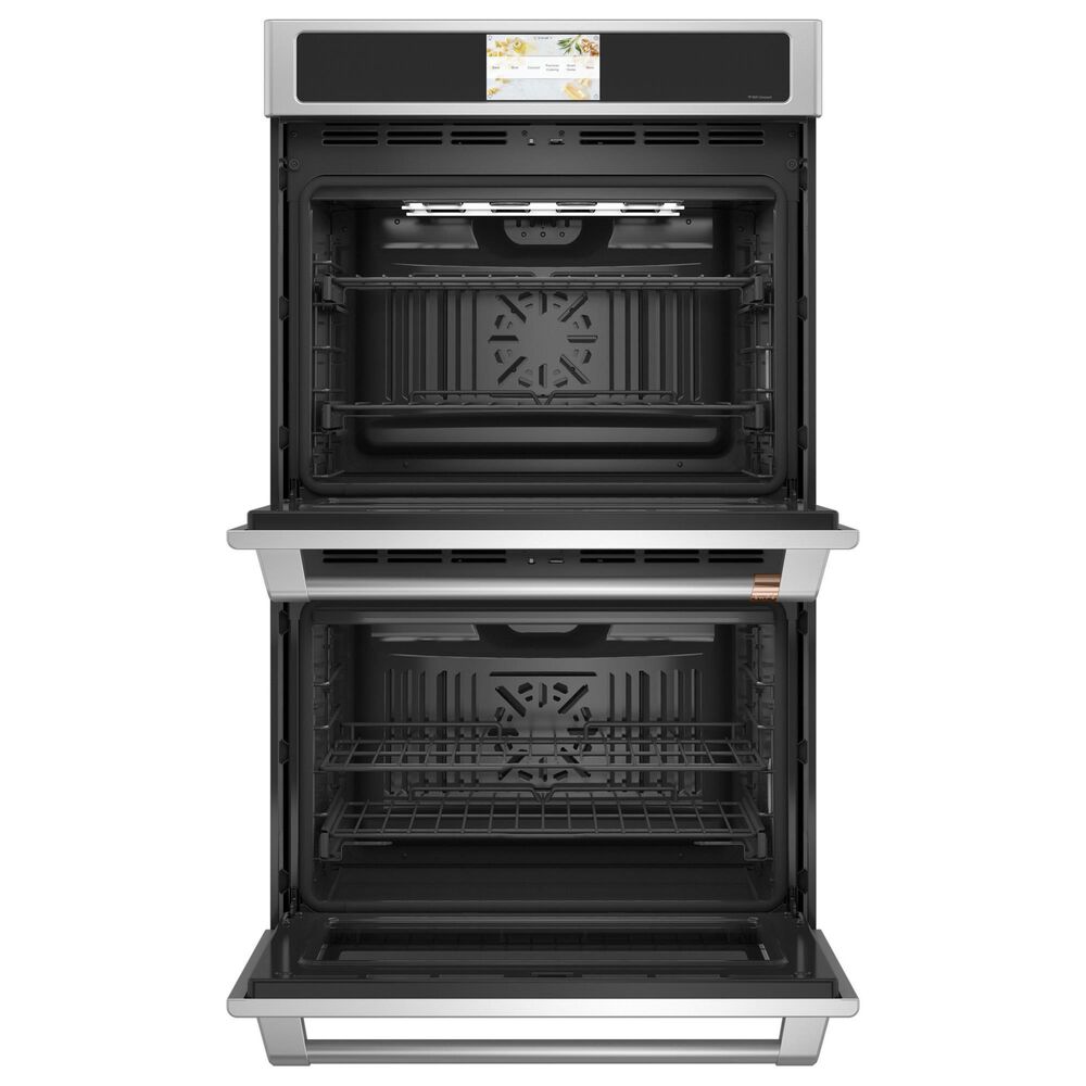 Cafe 2-Piece Kitchen Package with 30" Smart Built-In Convection Double Wall Oven and 36" Gas Cooktop in Stainless Steel, , large