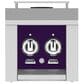 Hestan 12" Built-In Liquid Propane Double Side Burner in Lush Purple, , large