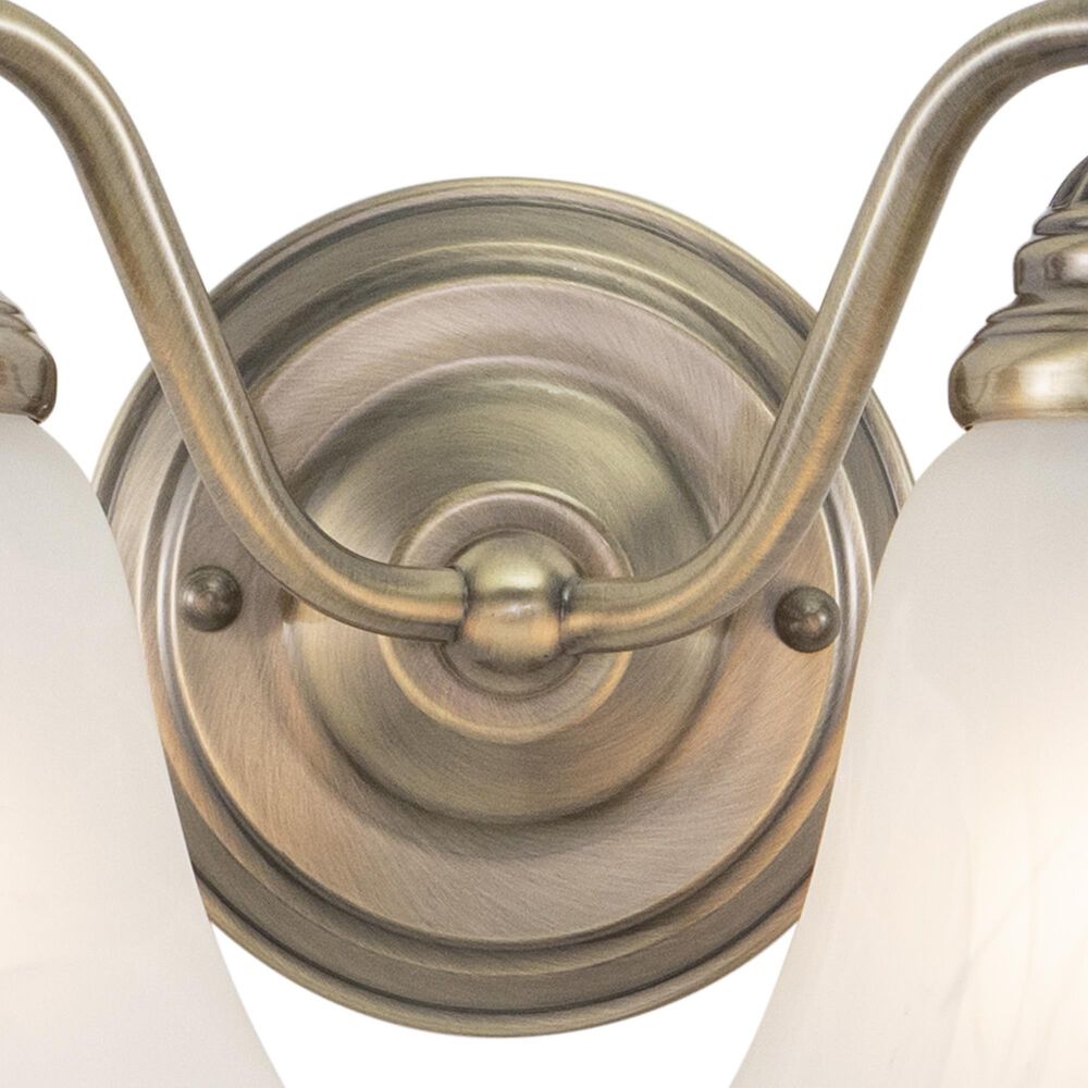 Vaxcel Standford 2-Light Bathroom Vanity in Antique Brass, , large