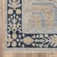 Oriental Weavers Majorca MAJ04 Grey and Blue 10" x 14" Area Rug, , large