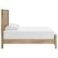 Ashley Brozmont 4 Piece King Platform Panel Bedroom Set in Natural Brown, , large