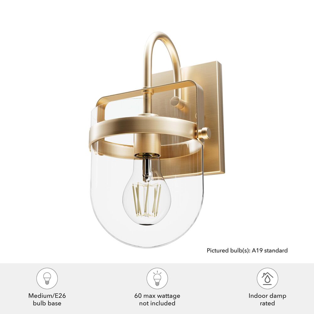 Hunter Karloff Sconce in Alturas Gold, , large