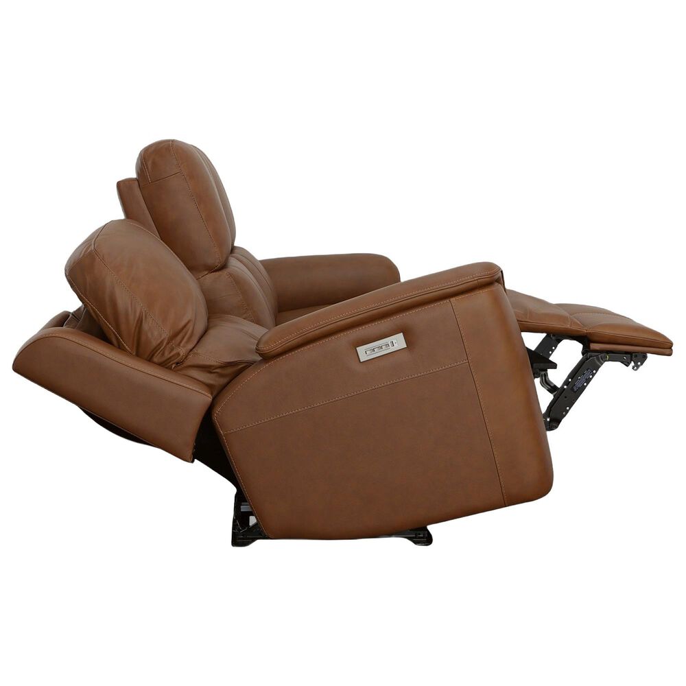 Flexsteel Henry 2-Piece Power Reclining Sofa and Recliner in Caramel Brown, , large