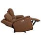 Flexsteel Henry 2-Piece Power Reclining Sofa and Recliner in Caramel Brown, , large