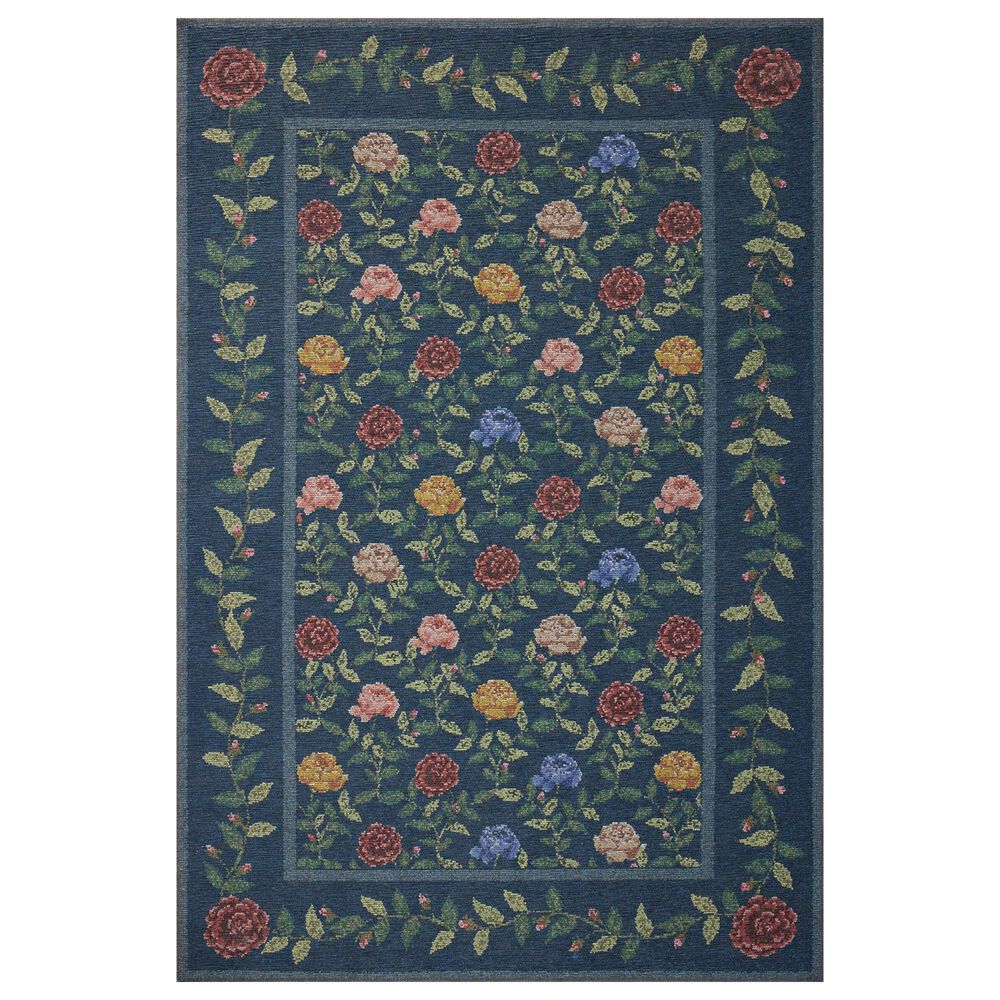 Loloi Wildwood Navy 2" x 5" Runner, , large