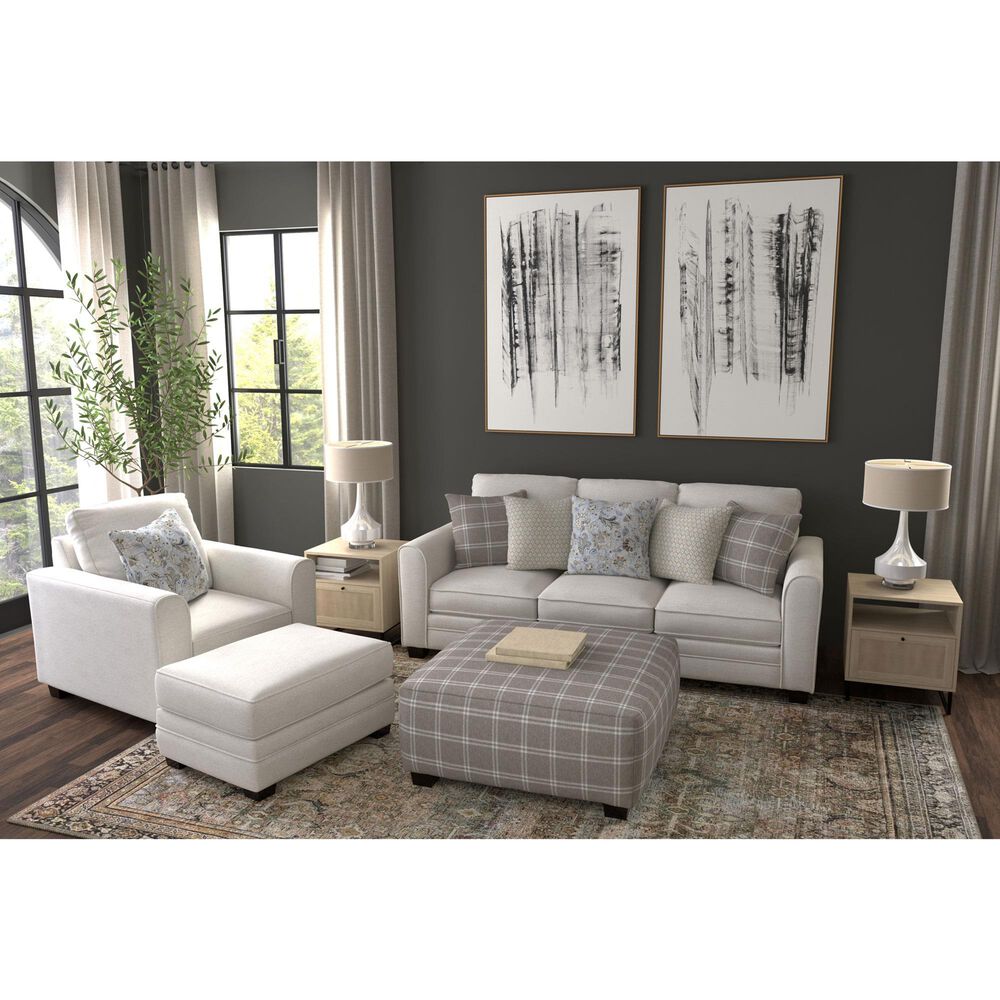 Hartsfield Magnolia Stationary Sofa in Shell, , large