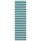 Oriental Weavers Meridian 9652F 2"3" x 7"6" Blue Runner, , large