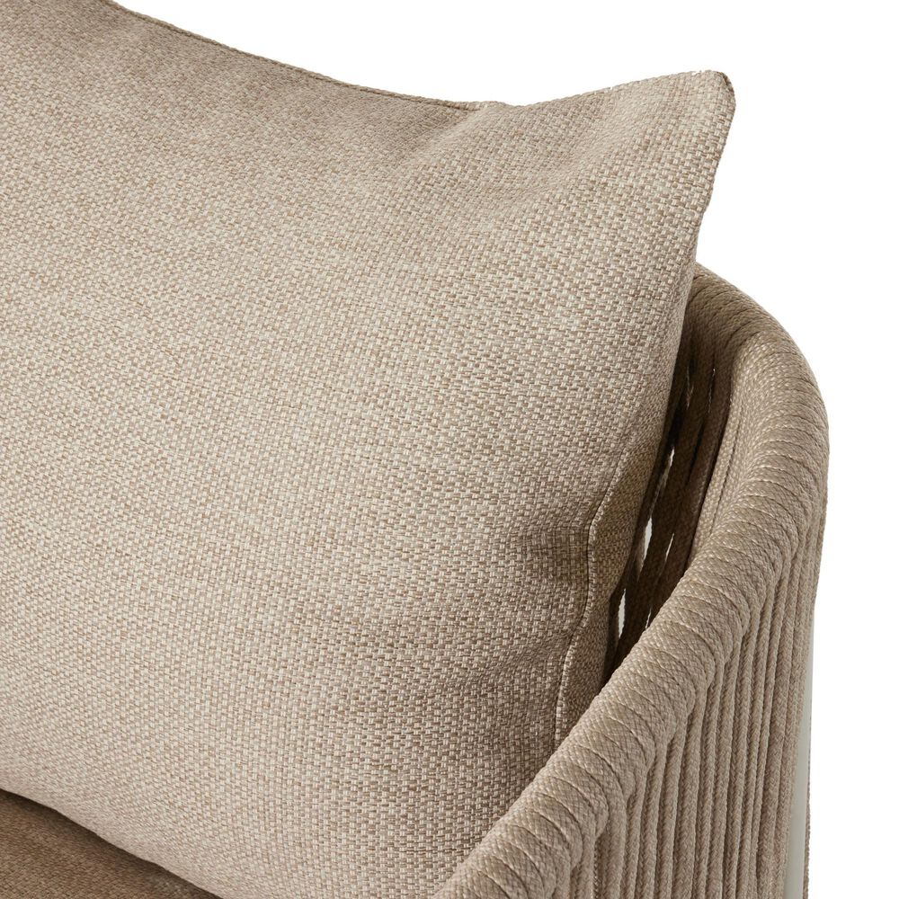 Four Hands Solano Porto Outdoor Swivel Chair in Faye Sand, , large