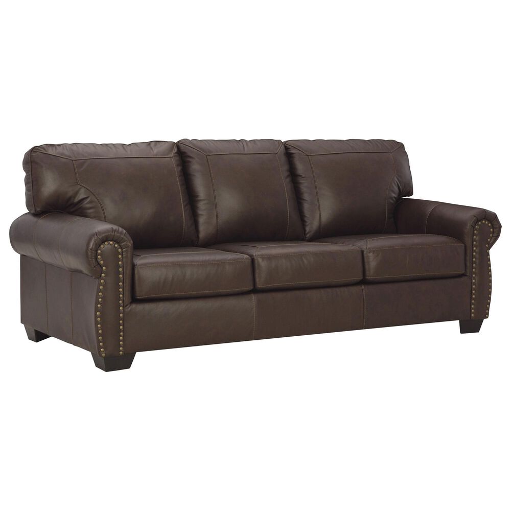Ashley Colleton Stationary Sofa in Dark Brown, , large