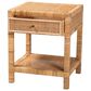 Baxton Studio Adelia 1-Drawer Nightstand in Natural Brown, , large