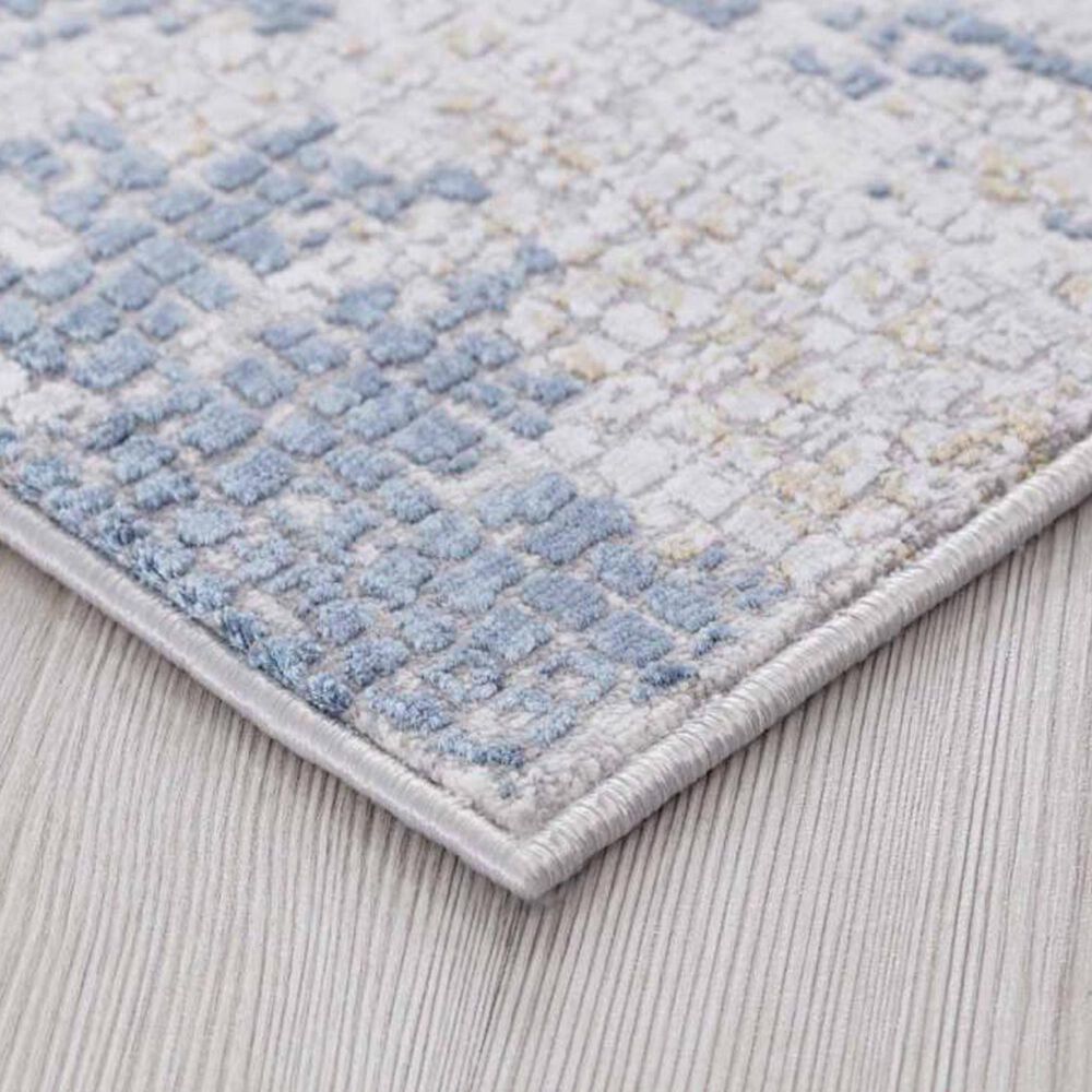 Amer Rugs Hamilton 10&#39;3&quot; x 14&#39; Ivory and Blue Area Rug, , large