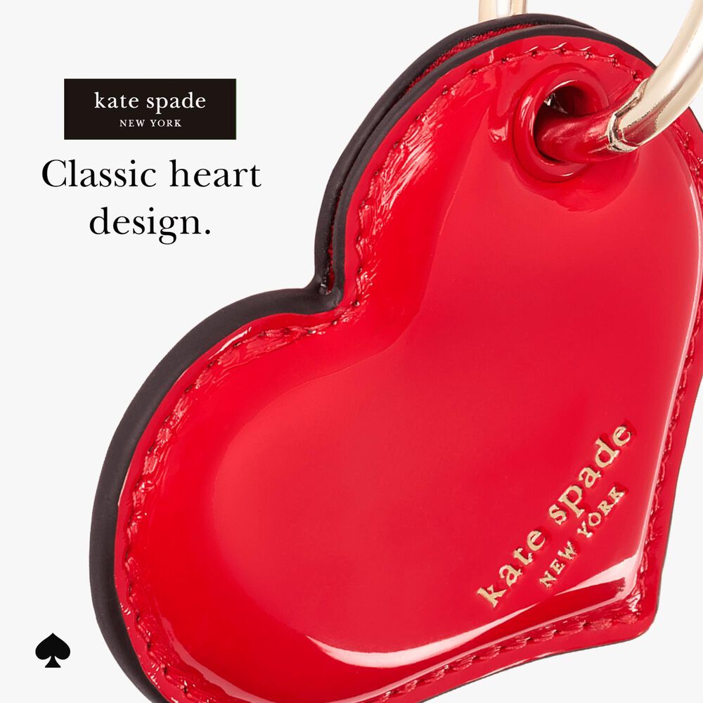 Kate Spade Charm Keychain for Apple AirTag in Heart, , large