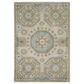 Oriental Weavers Maeve MAE03 Beige and Blue 2"3" x 7"6" Runner, , large