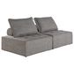 Ashley Bree Zee 2-Piece Outdoor Sectional in Brown, , large