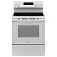 GE Appliances 30" Freestanding Electric Range with Self-Clean in White, , large
