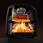 Midea 2.1 Quart Compact Air Fryer in Black, , large