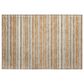 Dalyn Rug Company Soft Essentials Striped Copper 1"8" x 2"6" Indoor/Outdoor Area Rug, , large