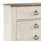 Signature Design by Ashley Willowton 3-Piece Queen Bedroom Set in Whitewash, , large