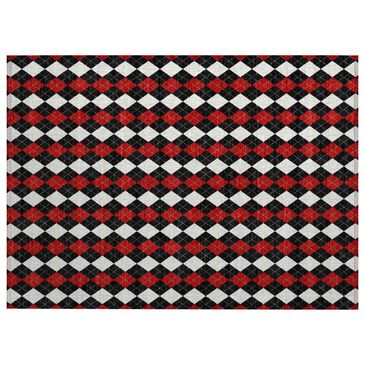 Dalyn Rug Company Wonderland WN20 2"6" x 3"10" Black Indoor/Outdoor Area Rug, , large