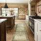 Magnolia Home Banks 2"6" x 7"6" Natural and Granite Runner, , large